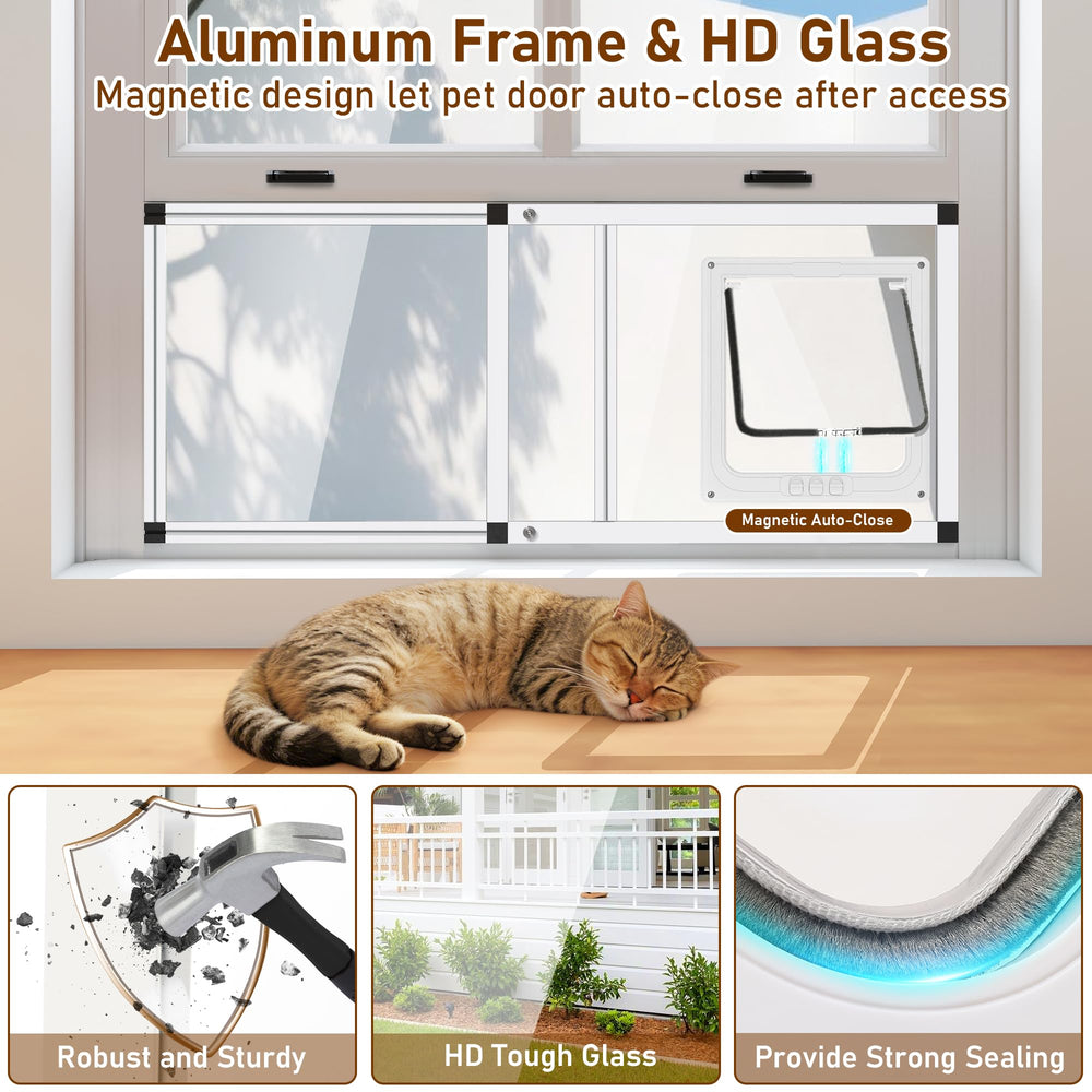 Klarana aluminum frame provides sturdy, durable support.