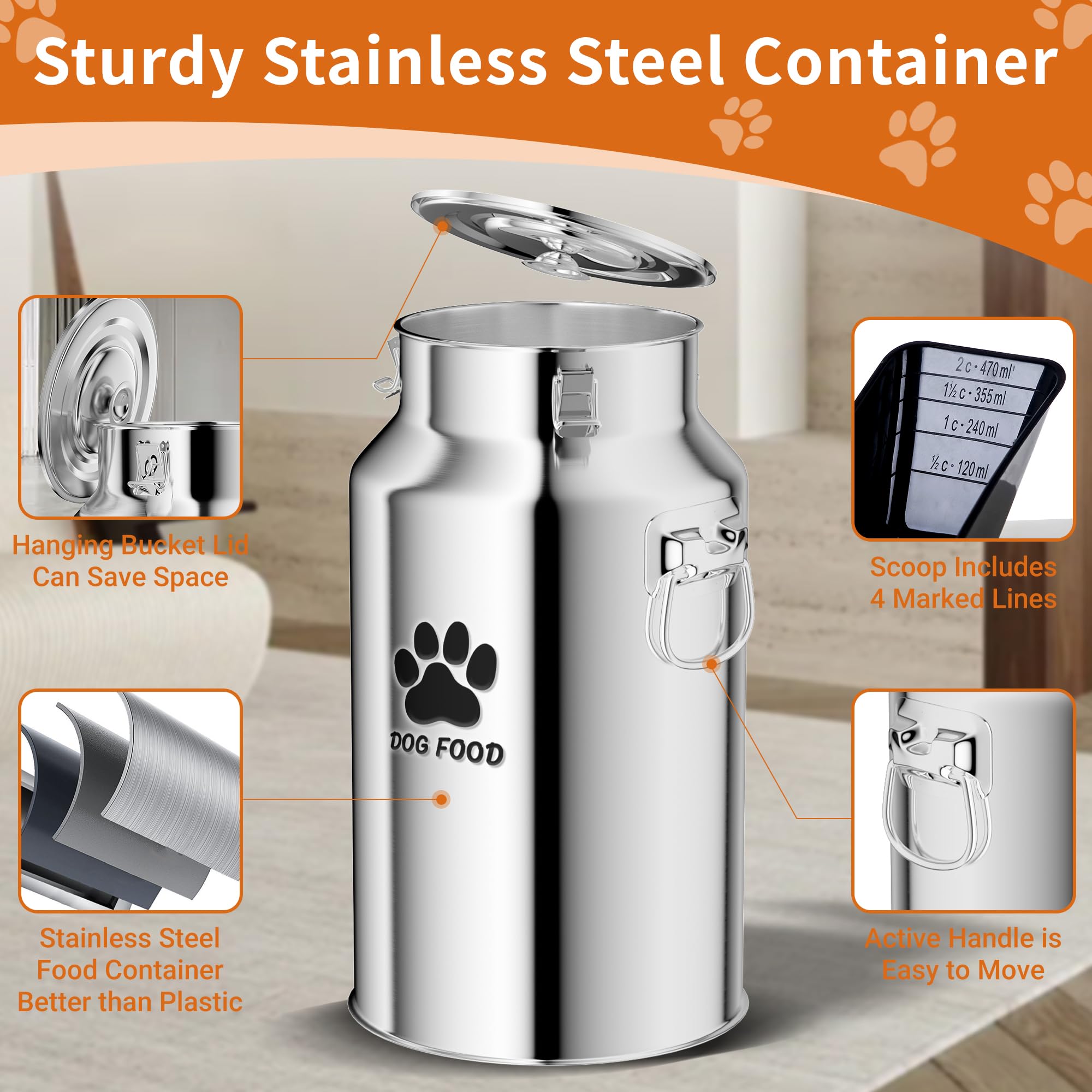 Kluronyo sealed container includes a graduated spoon for convenient portioning