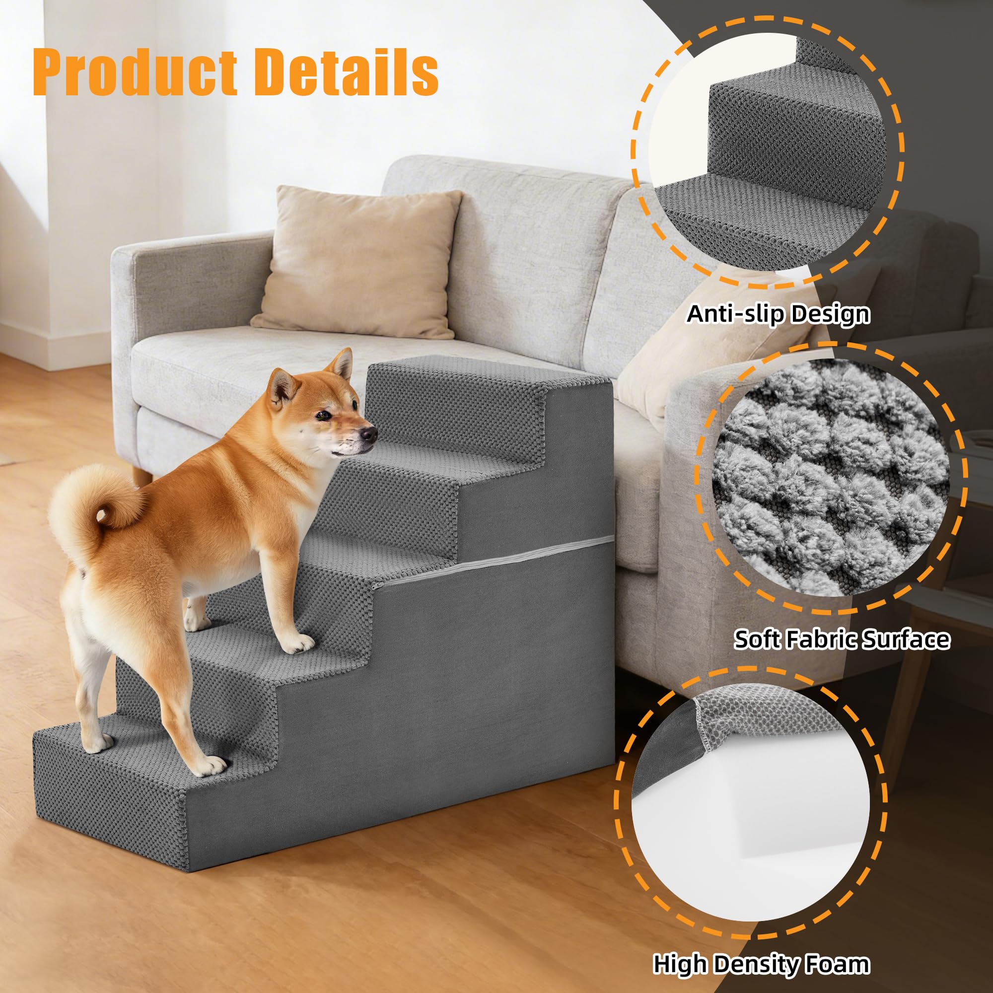 KMFurnila foam expansion and secure packaging for setup.