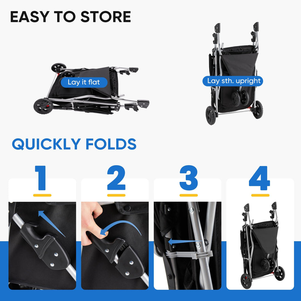 KMFurnila compact foldable design makes travel and storage effortless.
