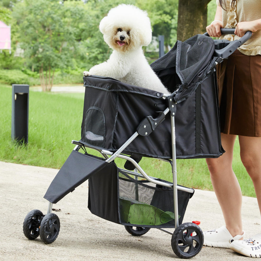 KMFurnila durable materials ensure long-lasting pet comfort on outings.