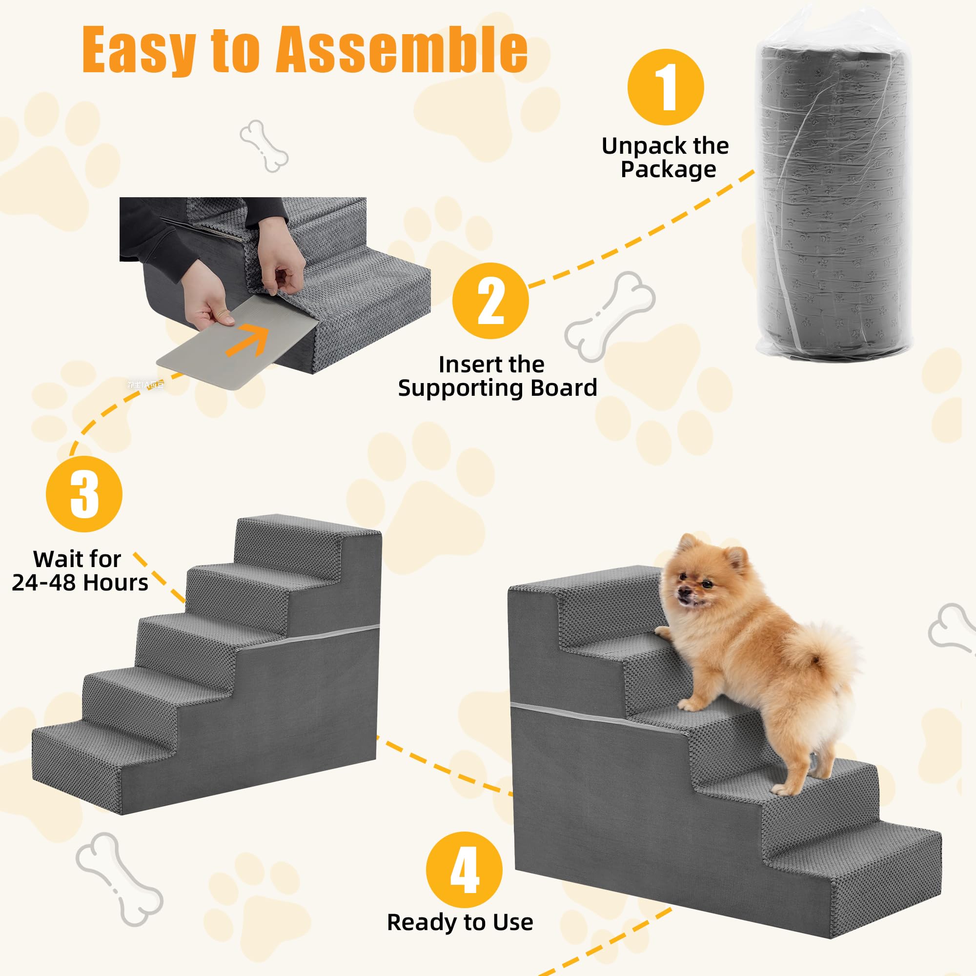 KMFurnila removable washable cover for easy cleaning.