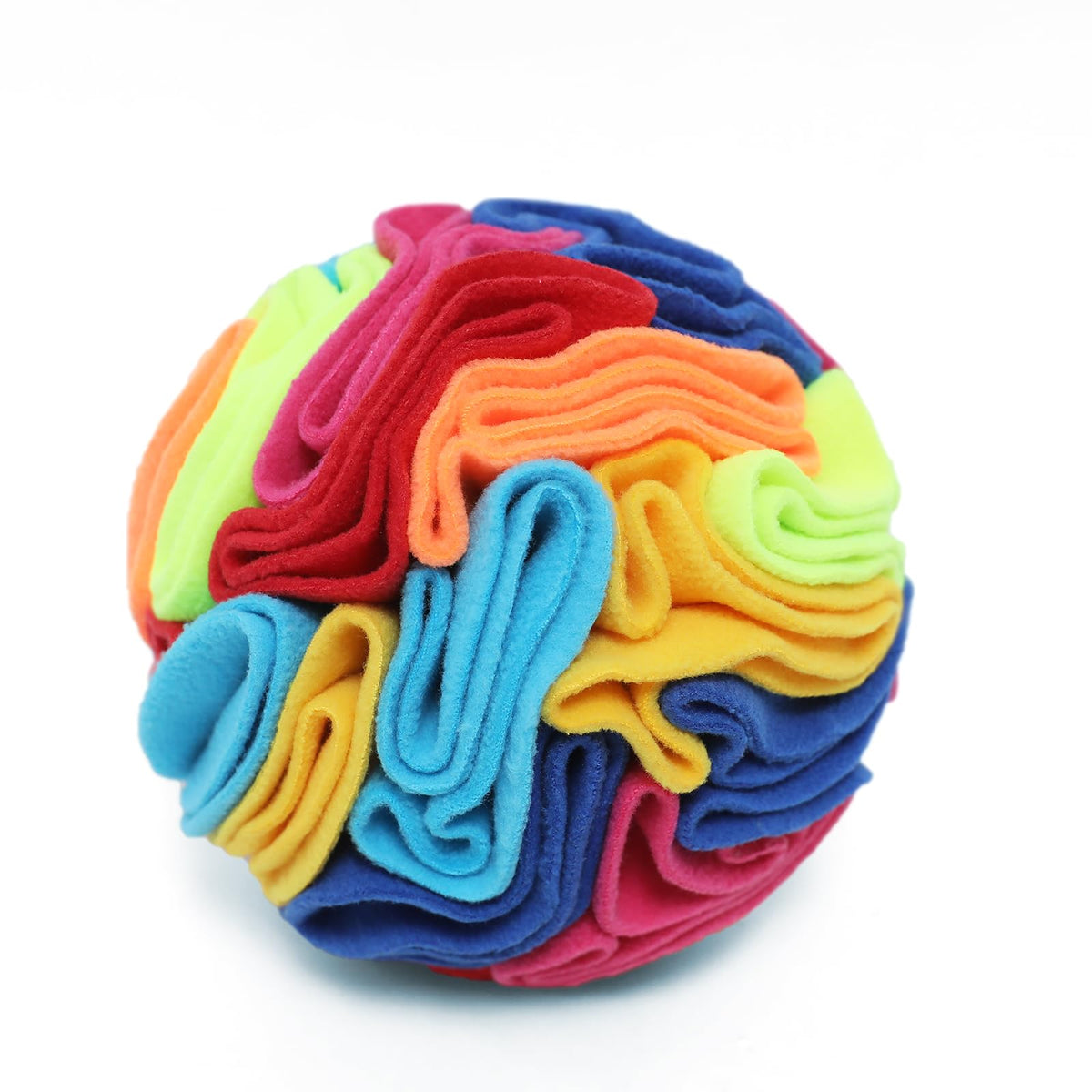 kmirepa Snuffle Ball reveals hidden treats during play for small dogs