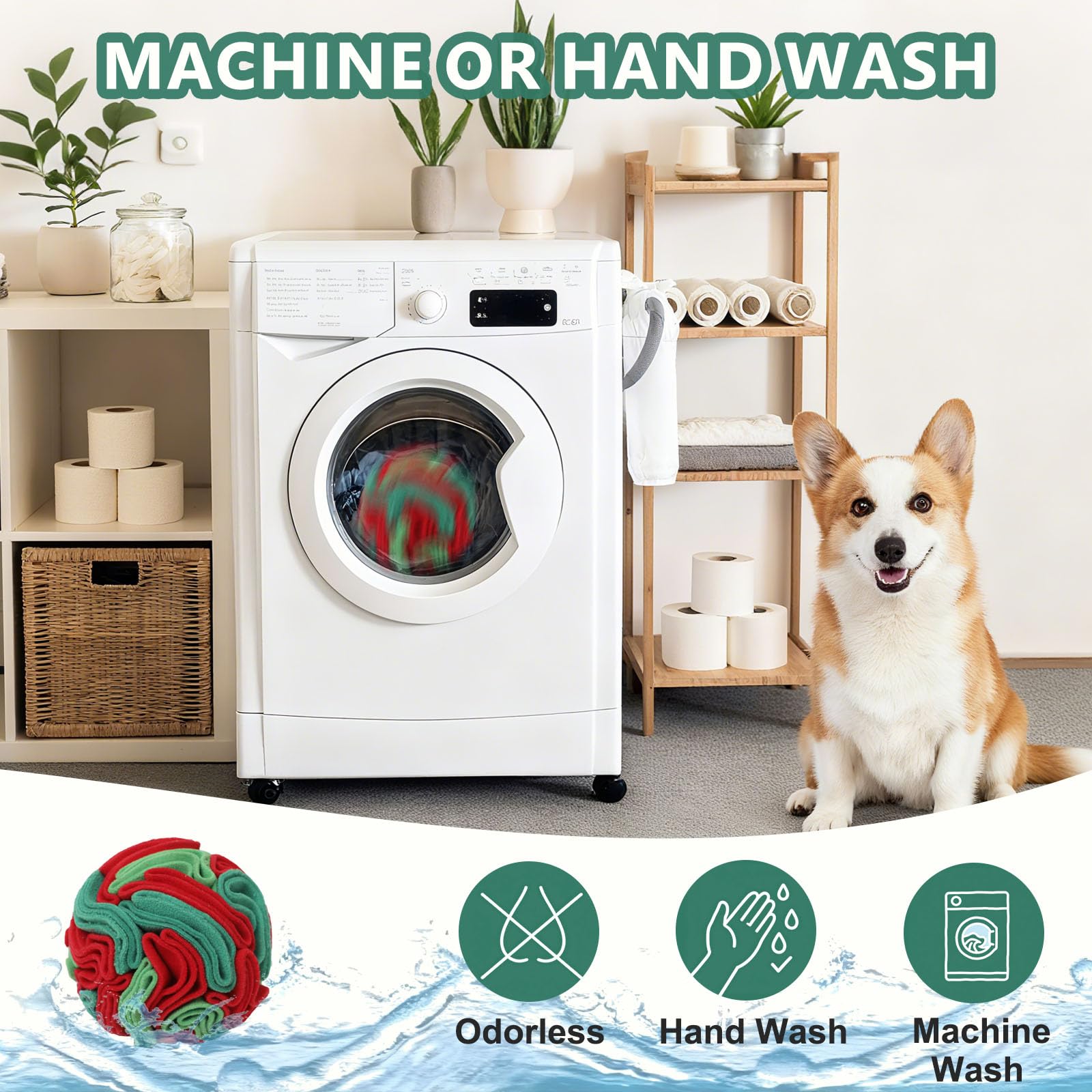 kmirepa Snuffle Ball non-toxic materials emphasize safety.