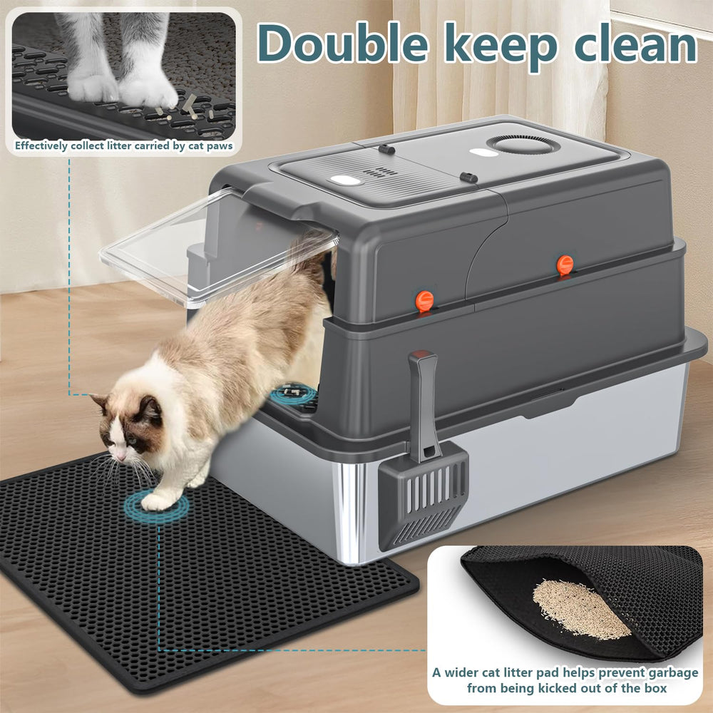 KMNSUN XXXL non-stick bottom enables quick cleaning after use.