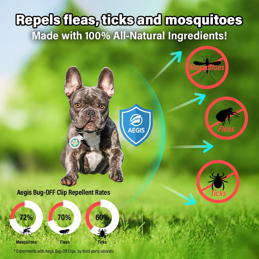 KN FLAX Bug-Off Clip waterproof-indoor-outdoor use protects through rain and swims.