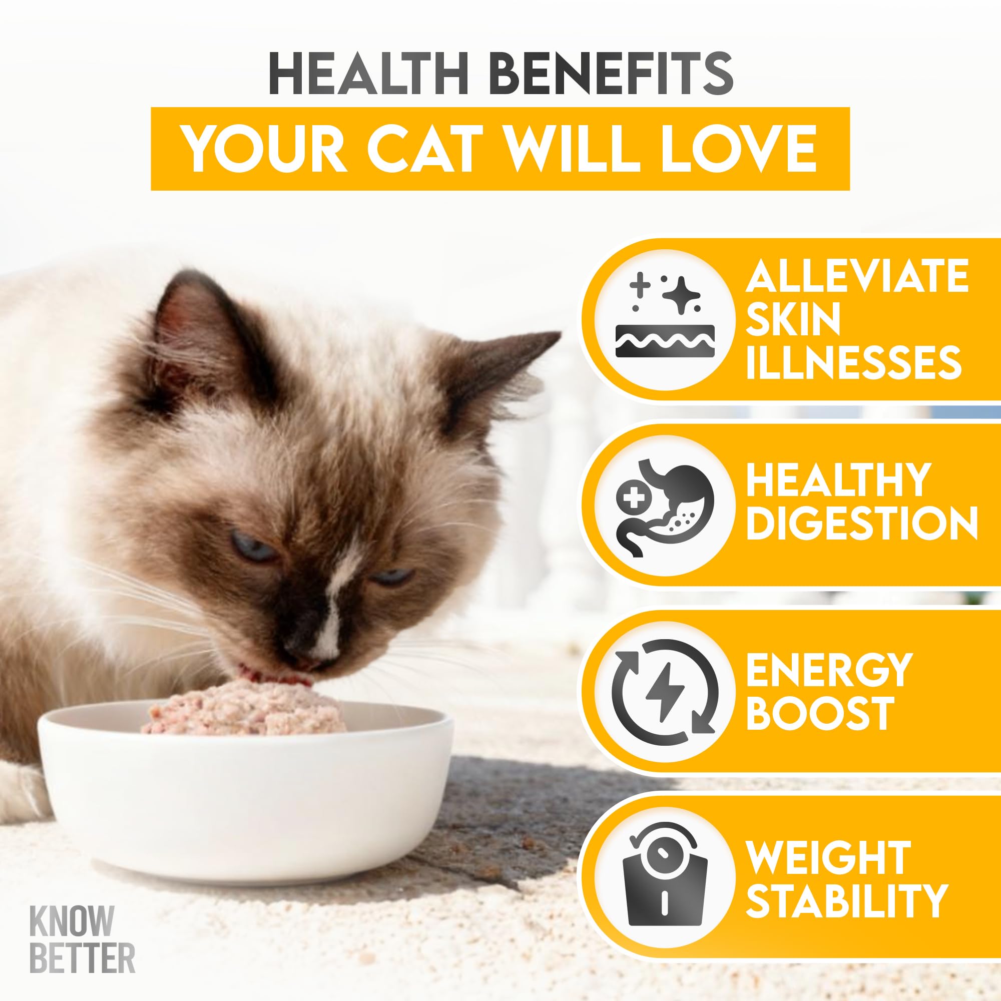 Premix with raw meat in a bowl for a protein-rich meal.
