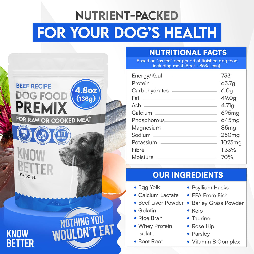 Know Better premix measuring cup pour into mixing bowl for consistent portions every day.