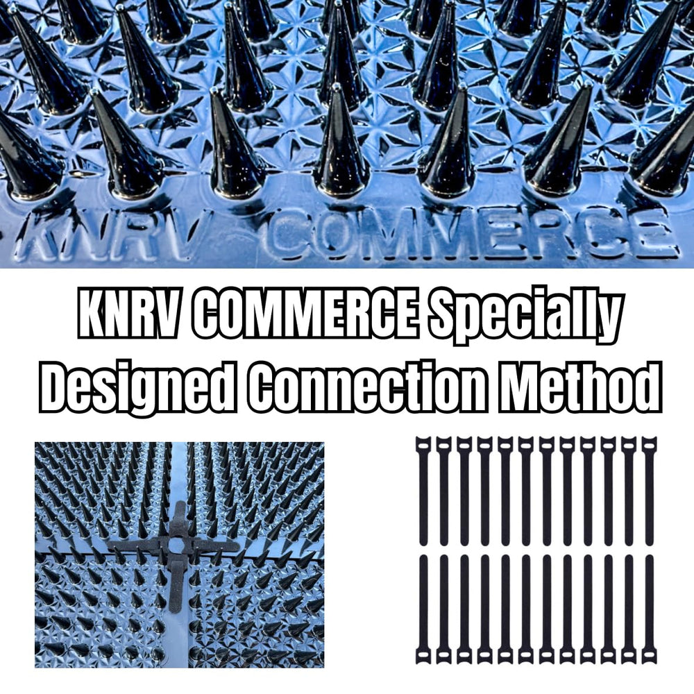 KNRV Commerce scat mats help keep pets off couches and chairs.