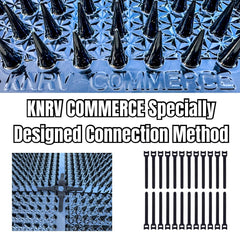 KNRV Commerce scat mats help keep pets off couches and chairs.