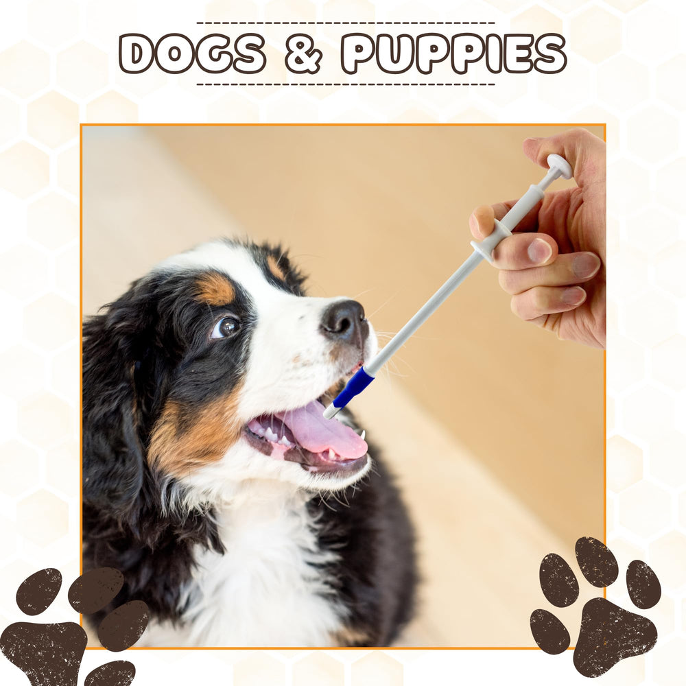 Open barrel fits multiple pill sizes and doses for flexibility.