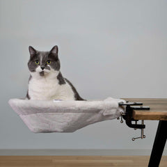 Kobuddy XL cat desk hammock spacious oval bed for larger cats