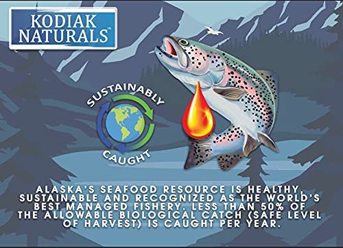 Kodiak Naturals salmon oil supports brain health in dogs and cats