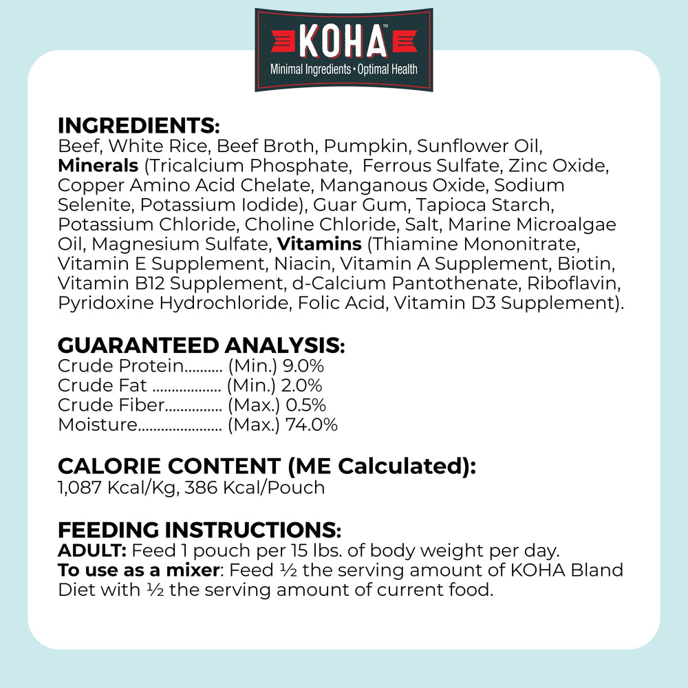 KOHA dog-owner serving bowl demonstrates calm mealtime routines