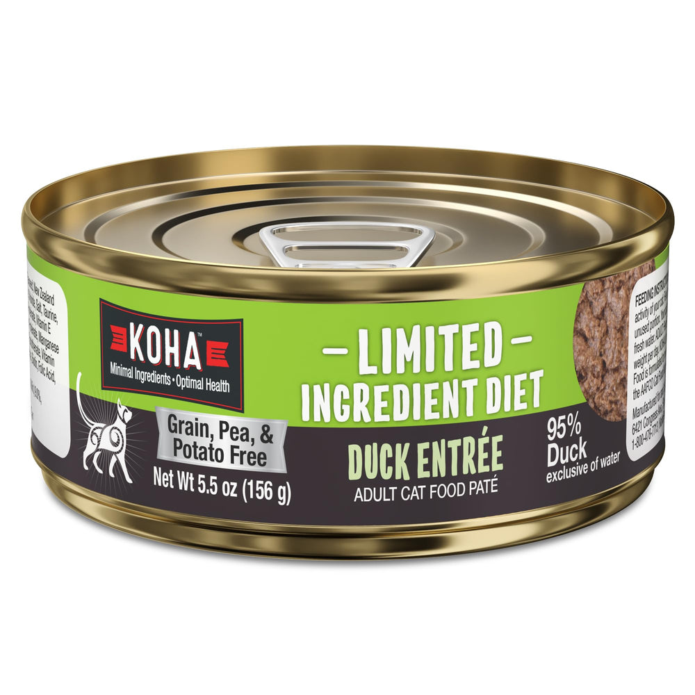 KOHA duck pate cat serving bowl shows rich texture and appetizing appearance.