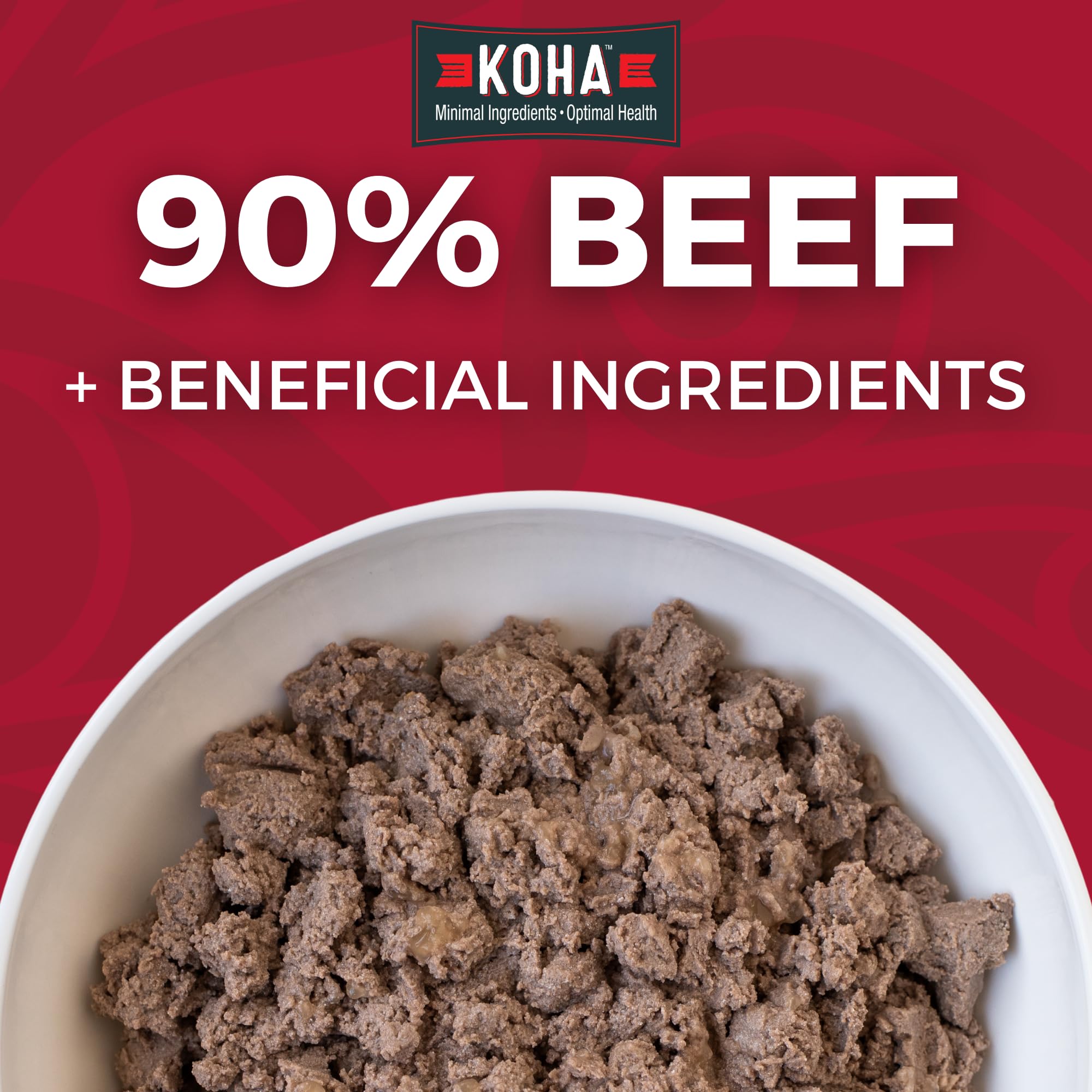 KOHA limited ingredient diet bowl highlights simple recipe for sensitive stomachs.
