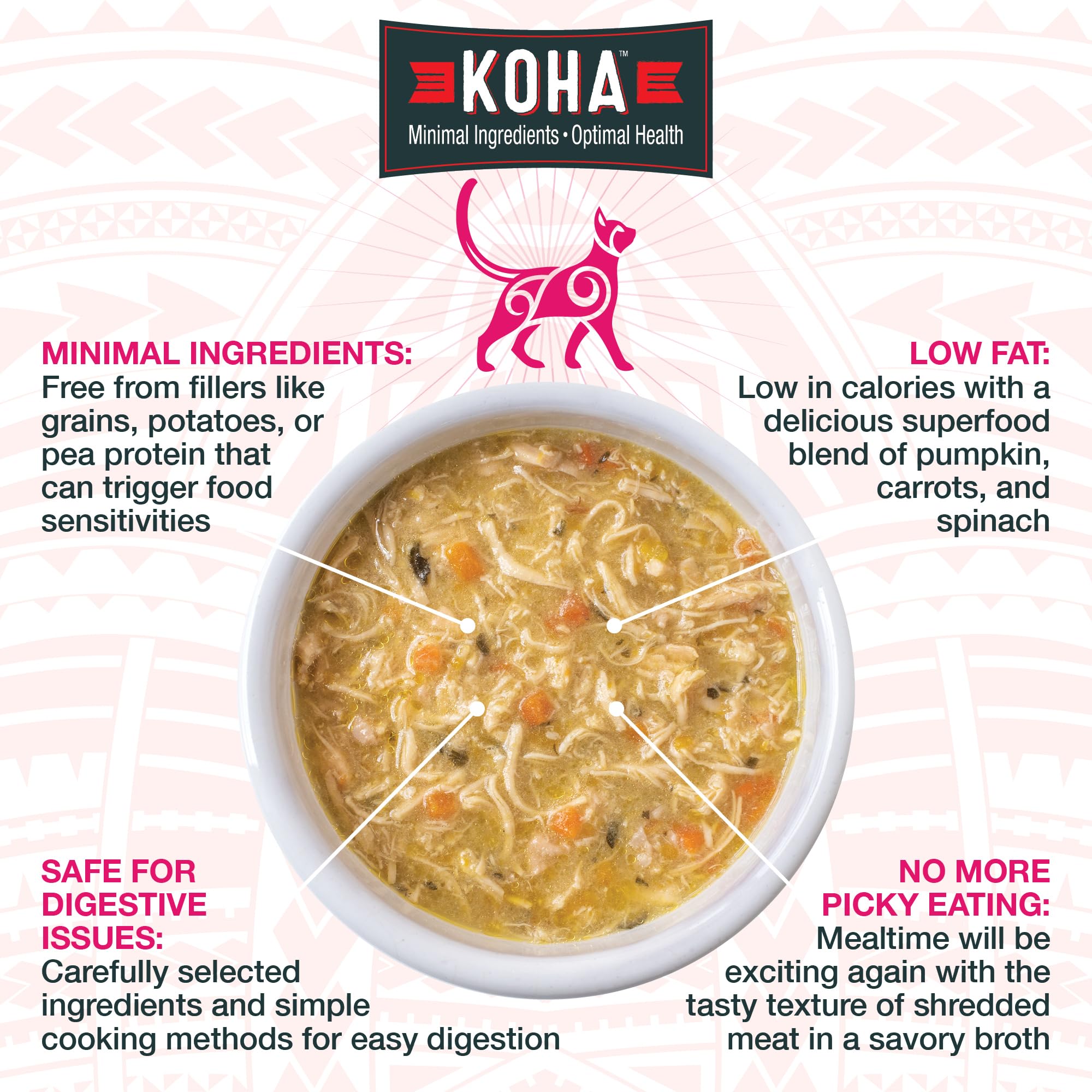 KOHA Pure Shreds chicken can offers high-protein meal in savory broth
