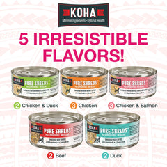KOHA Pure Shreds duck can adds rich flavor variety for meals