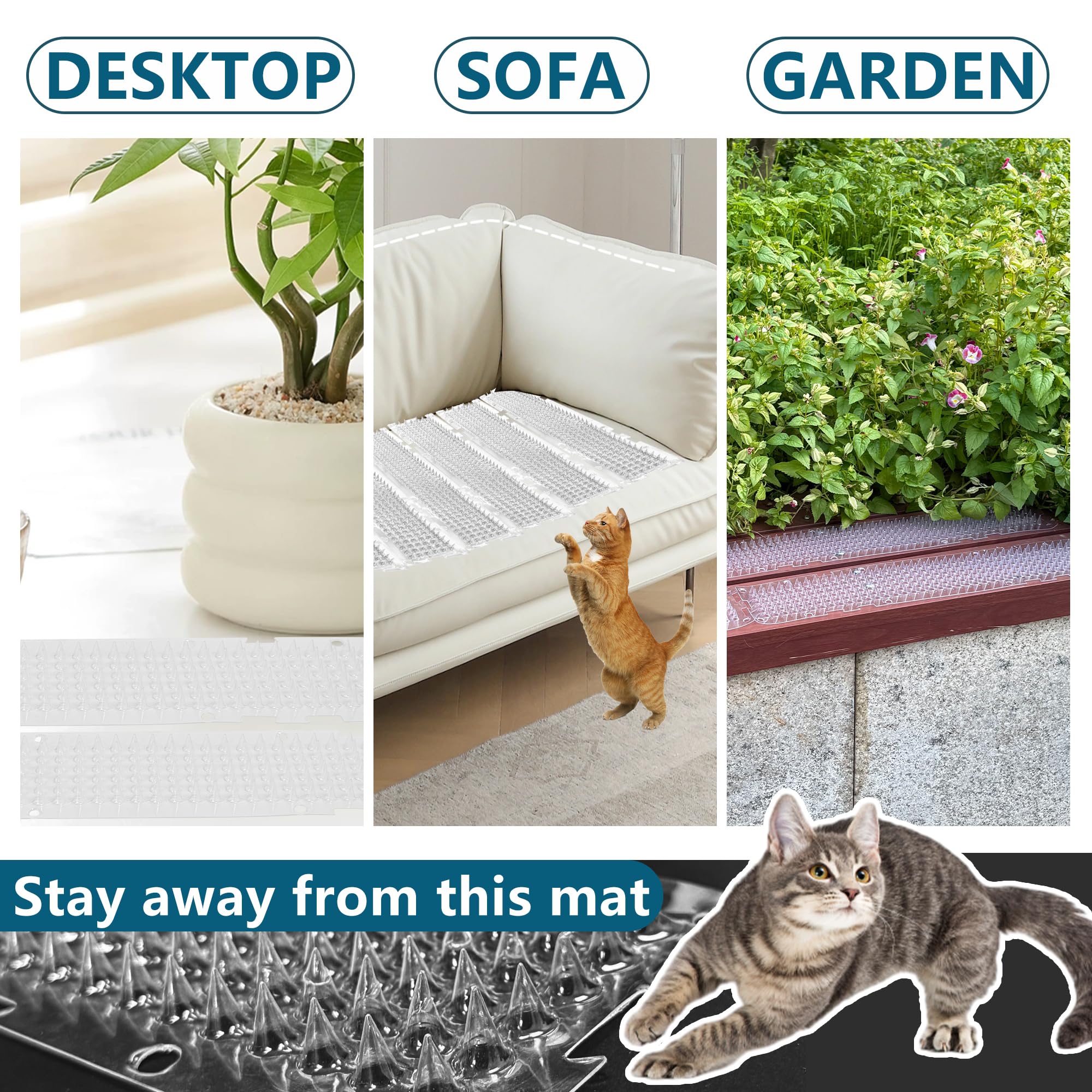 KOKMEYA scat mat easy setup for homeowners and pets