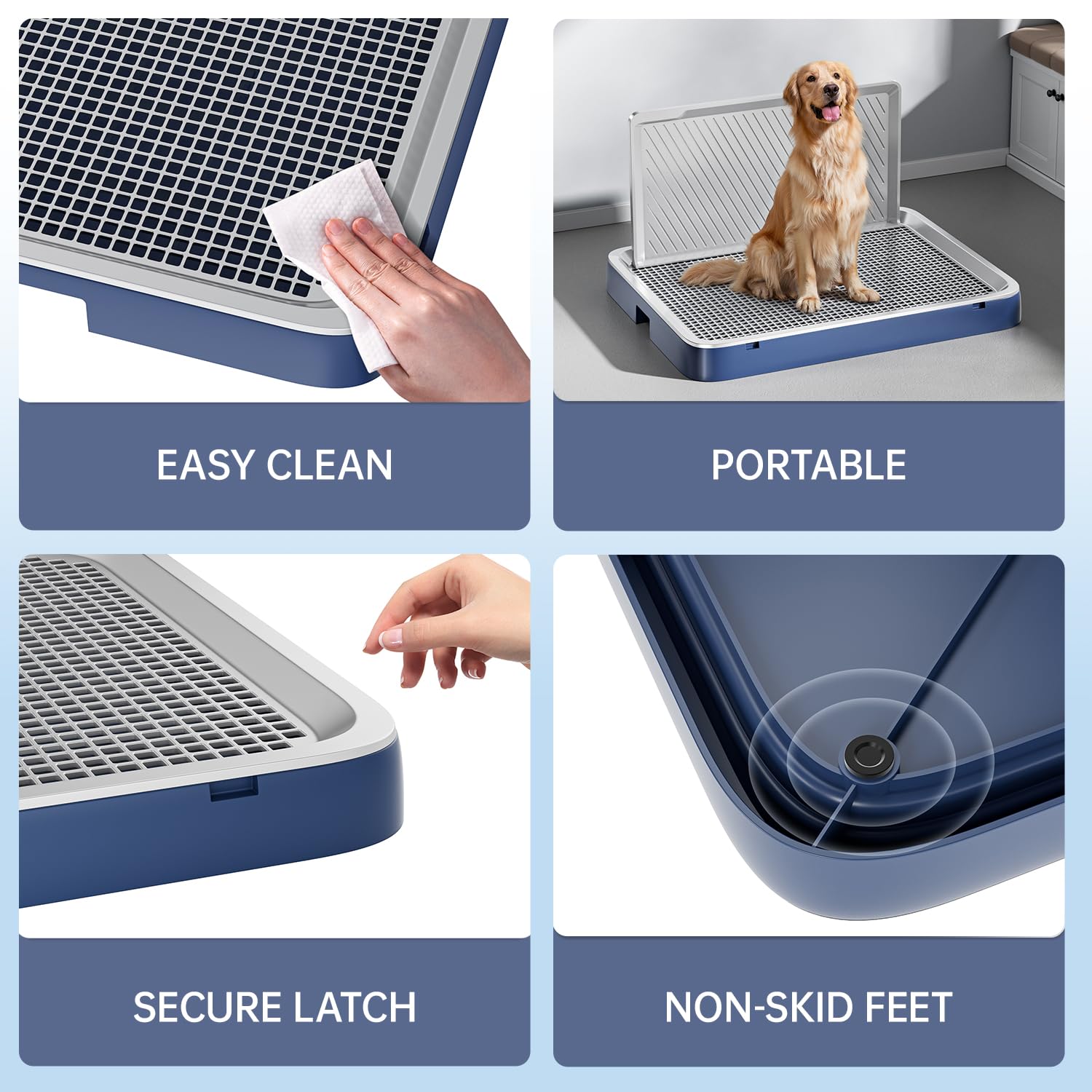 Kola Panda wide applications suit homes, apartments, kennels, and playpens.