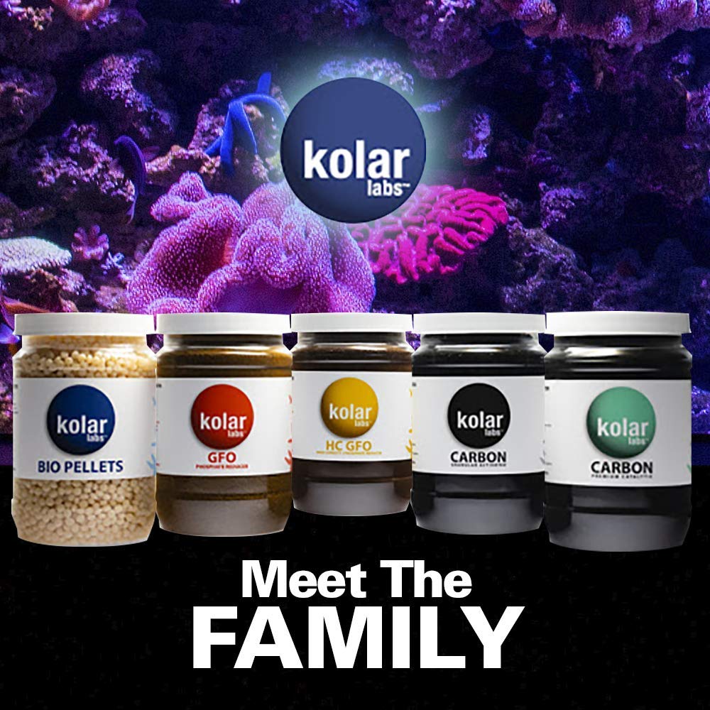 Kolar Labs Crystal Cal activated carbon fits all filters for versatile use