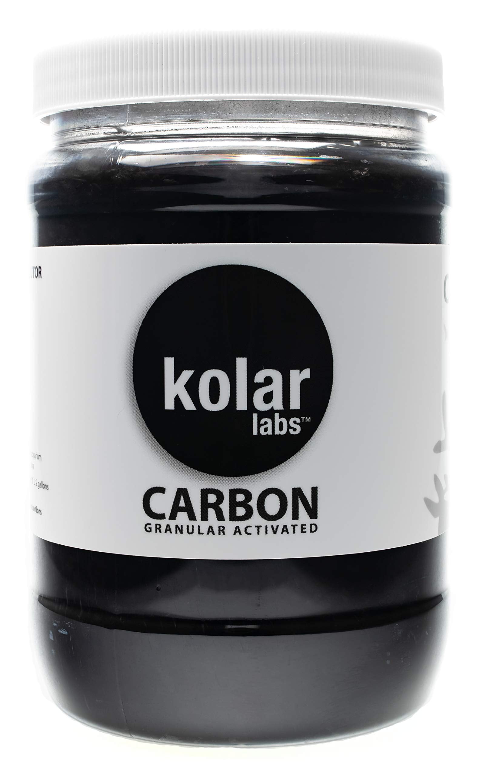 Kolar Labs Crystal Cal activated carbon large jar for fast aquarium water clarification