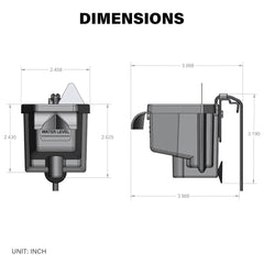 Koller Products XS replacement cartridge compatible with authentic filtration.