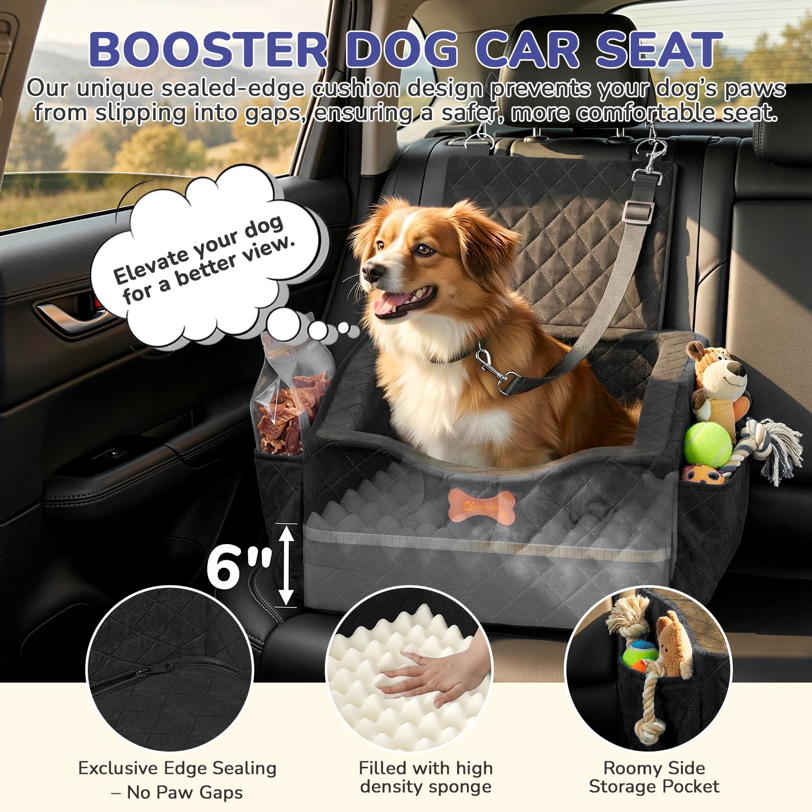 Konduone crystal velvet fabric adds comfort and luxury for calm car journeys