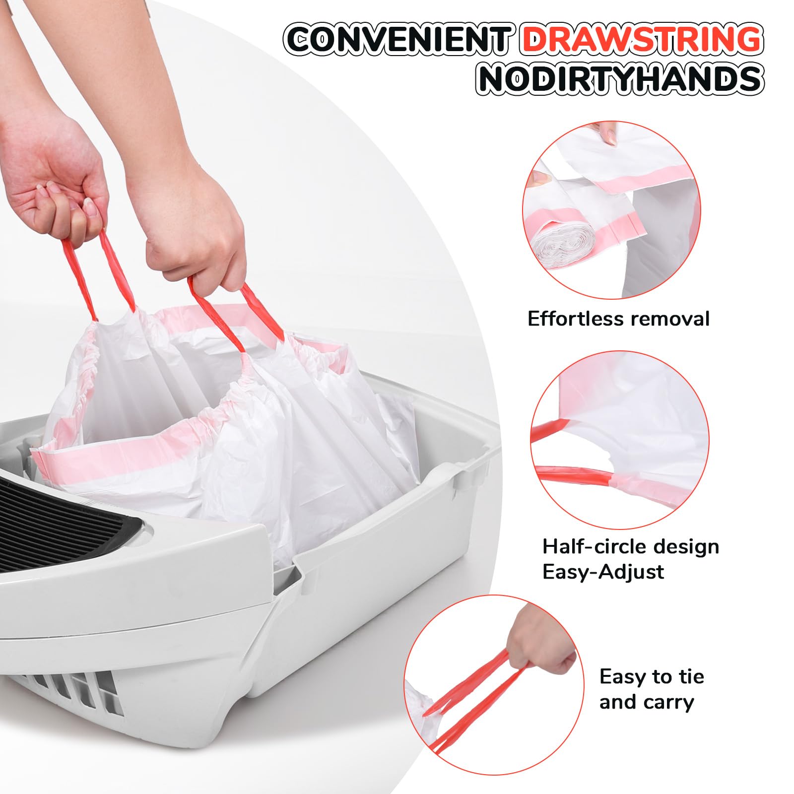 KONE heavy-duty reinforced liner resists digging and tearing