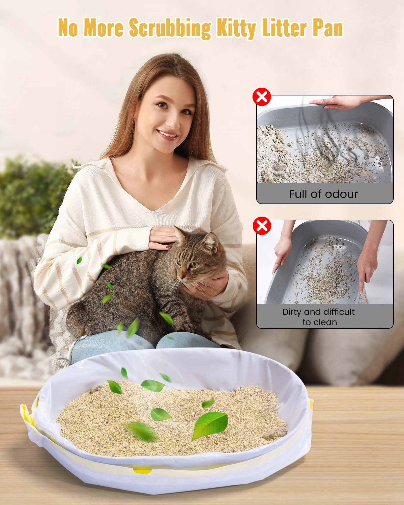 KONE liners are fragrance-free for sensitive homes and pets.