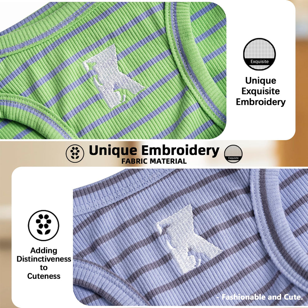 Koneseve dog shirts fade-resistant colors for long-lasting looks