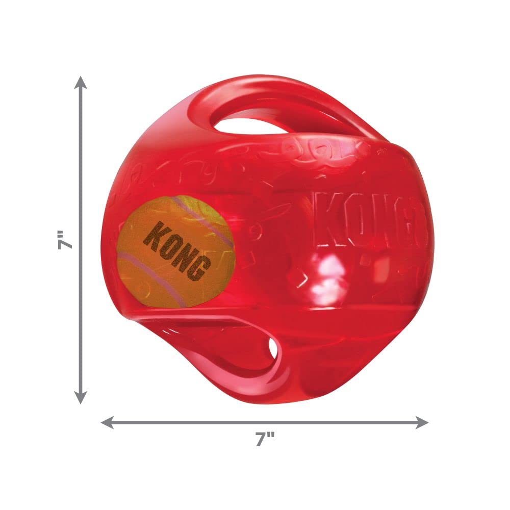 KONG brand heritage guarantees quality in every Jumbler Ball