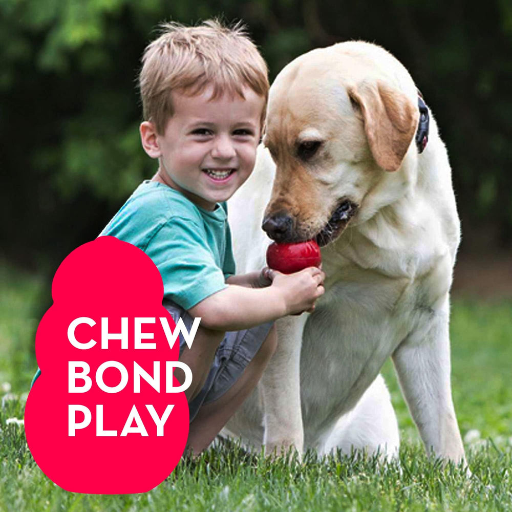 KONG Classic is dishwasher safe for easy cleanup after play.