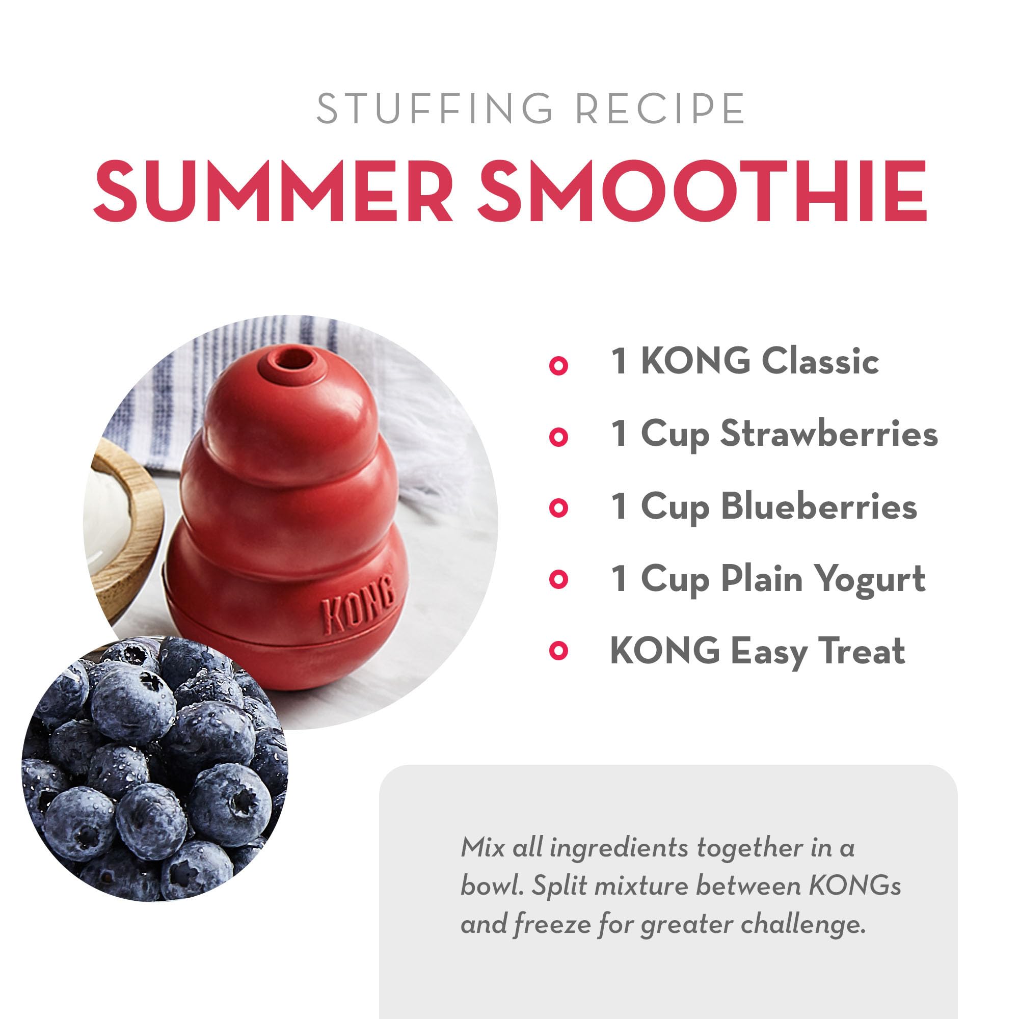 KONG Classic remains a durable enrichment tool for heavy chewers.