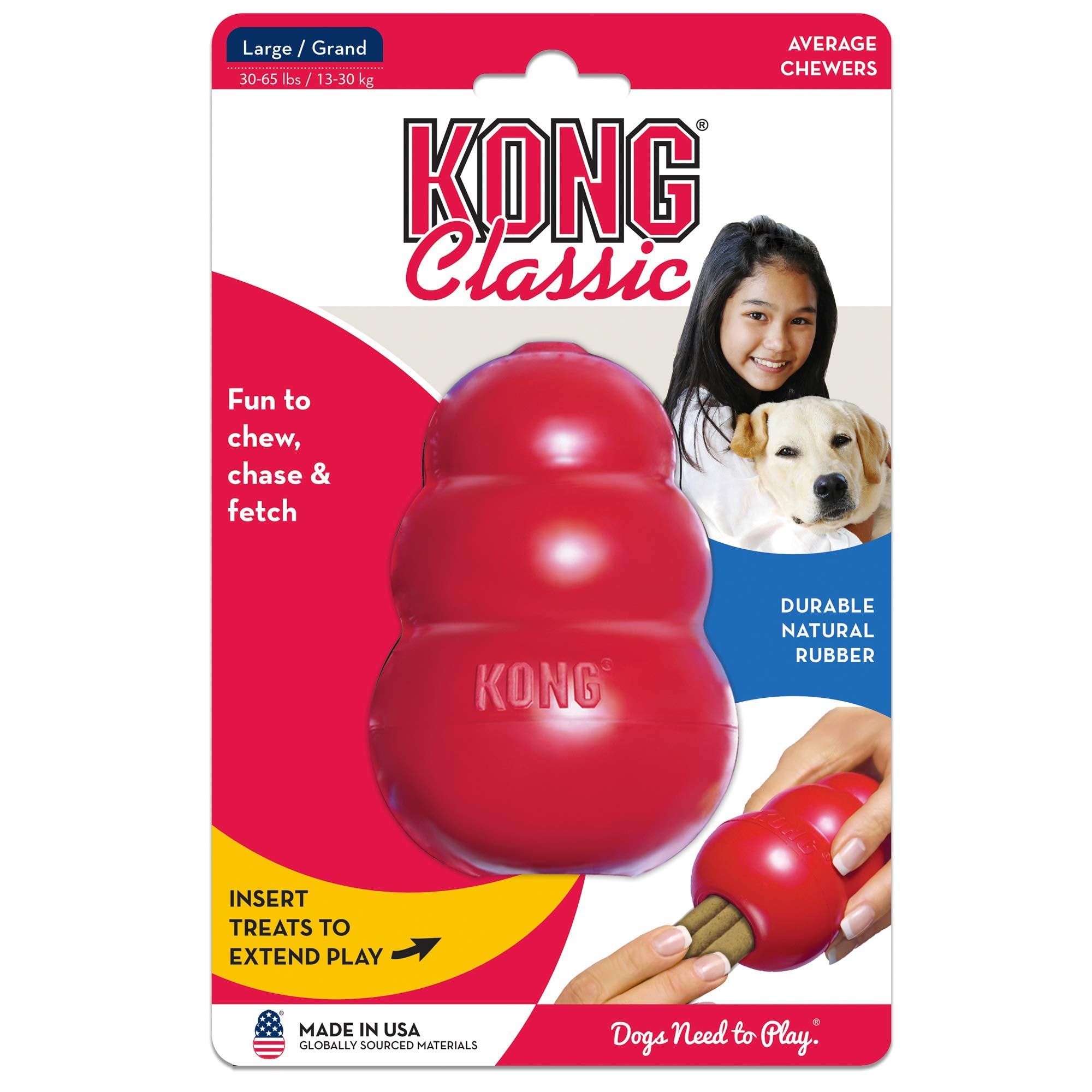 KONG Classic two-pack ready for shared playtime.
