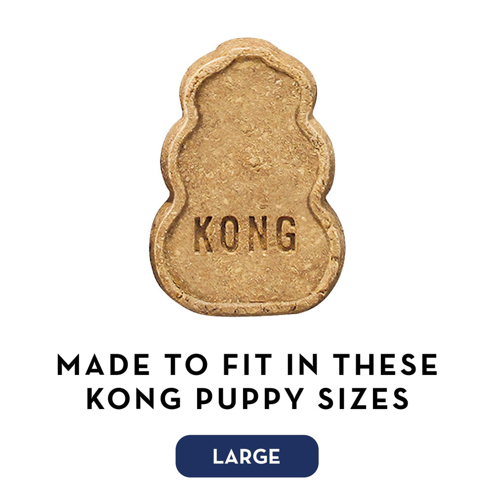 KONG Classic toy filled with Easy Treat promoting interactive play and training