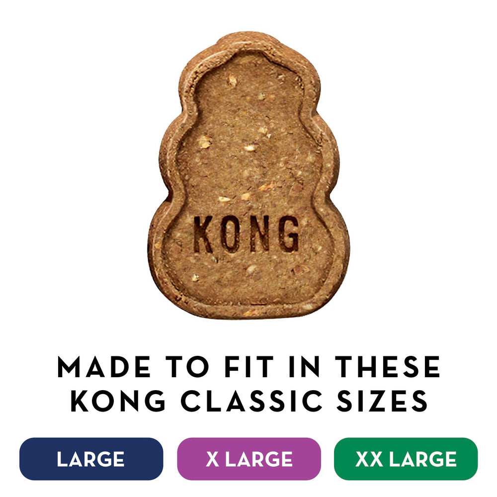 KONG Easy Treat can be frozen on stuffed toys for longer challenge.