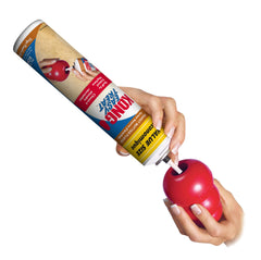 KONG Easy Treat nozzle offers mess-free, controlled treat dispensing.