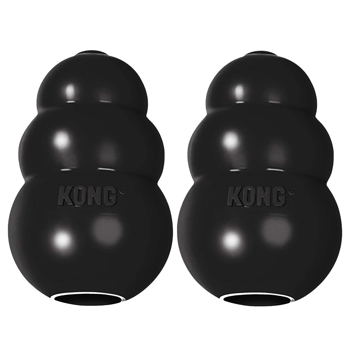 KONG Extreme dog toy showing erratic bounce during play.