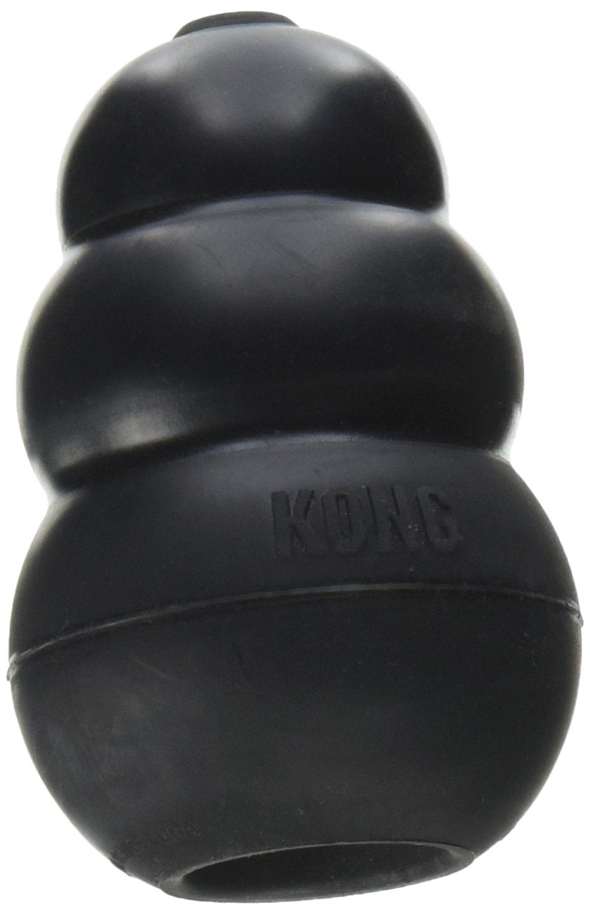 KONG Extreme dog toy, medium pack of 2, durable chew for strong chewers.