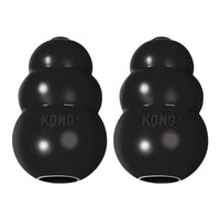 The KONG Extreme dog toy outer view highlights rugged rubber for power chewers.