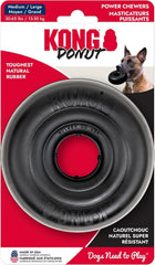 KONG Extreme Donut close-up highlighting rugged rubber for powerful chewers.