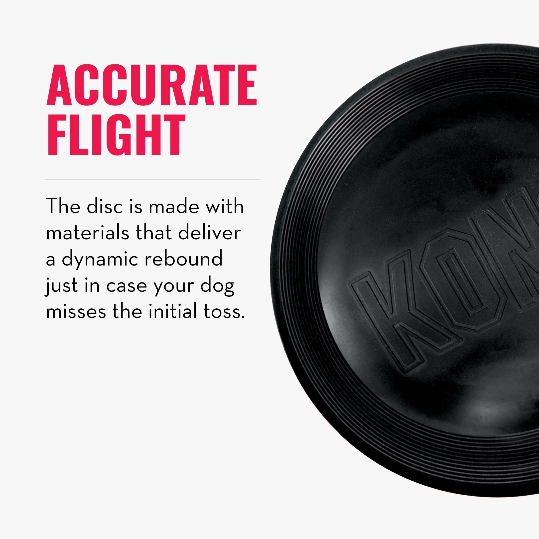 KONG Extreme Flyer is a USA-made fetch disc for large dogs.