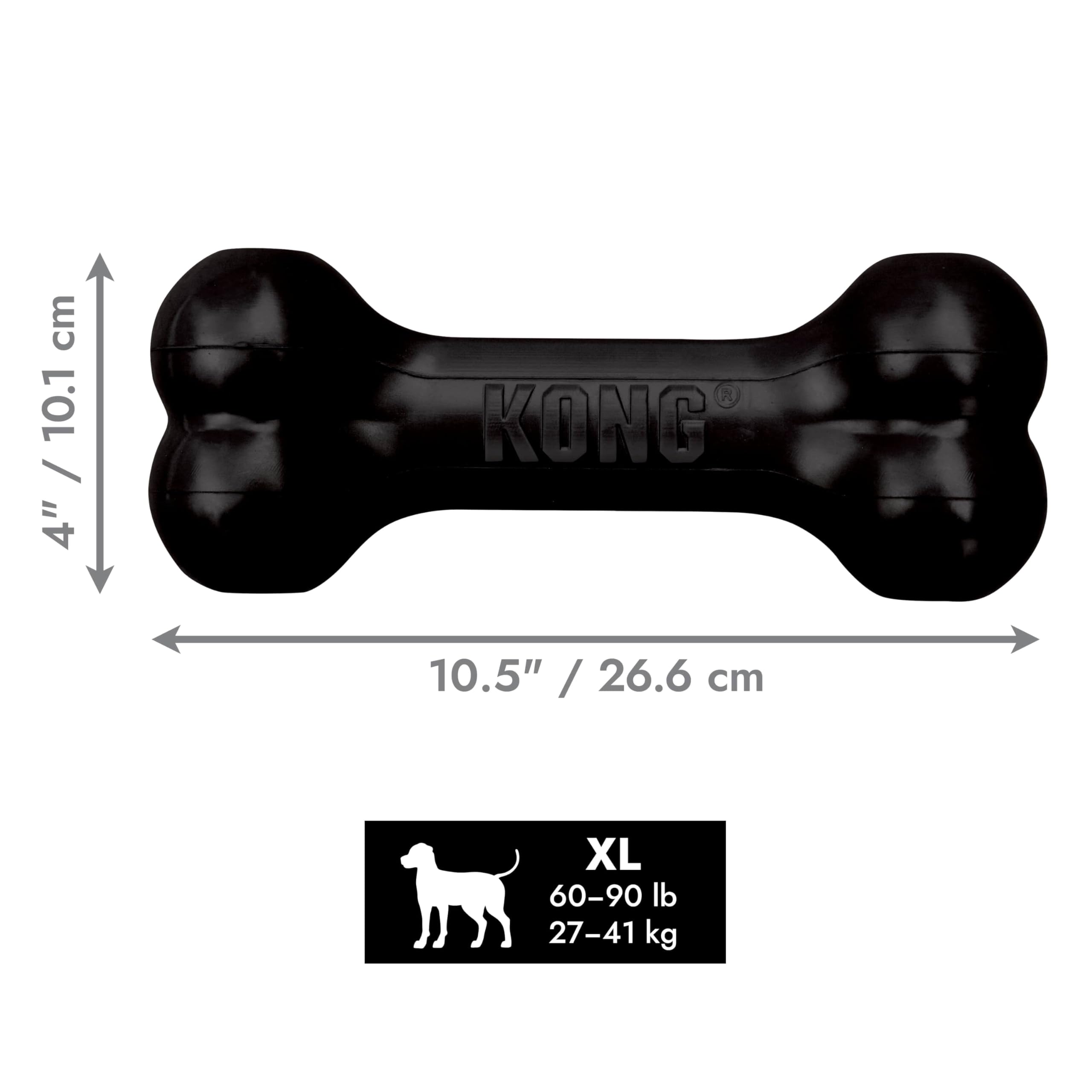 KONG Extreme Goodie Bone made in the USA with quality materials.