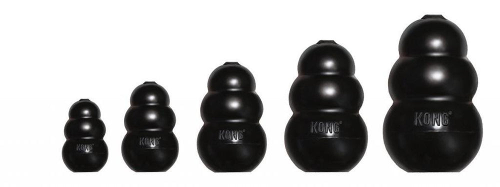 KONG Extreme large black toy made in the USA for quality and durability