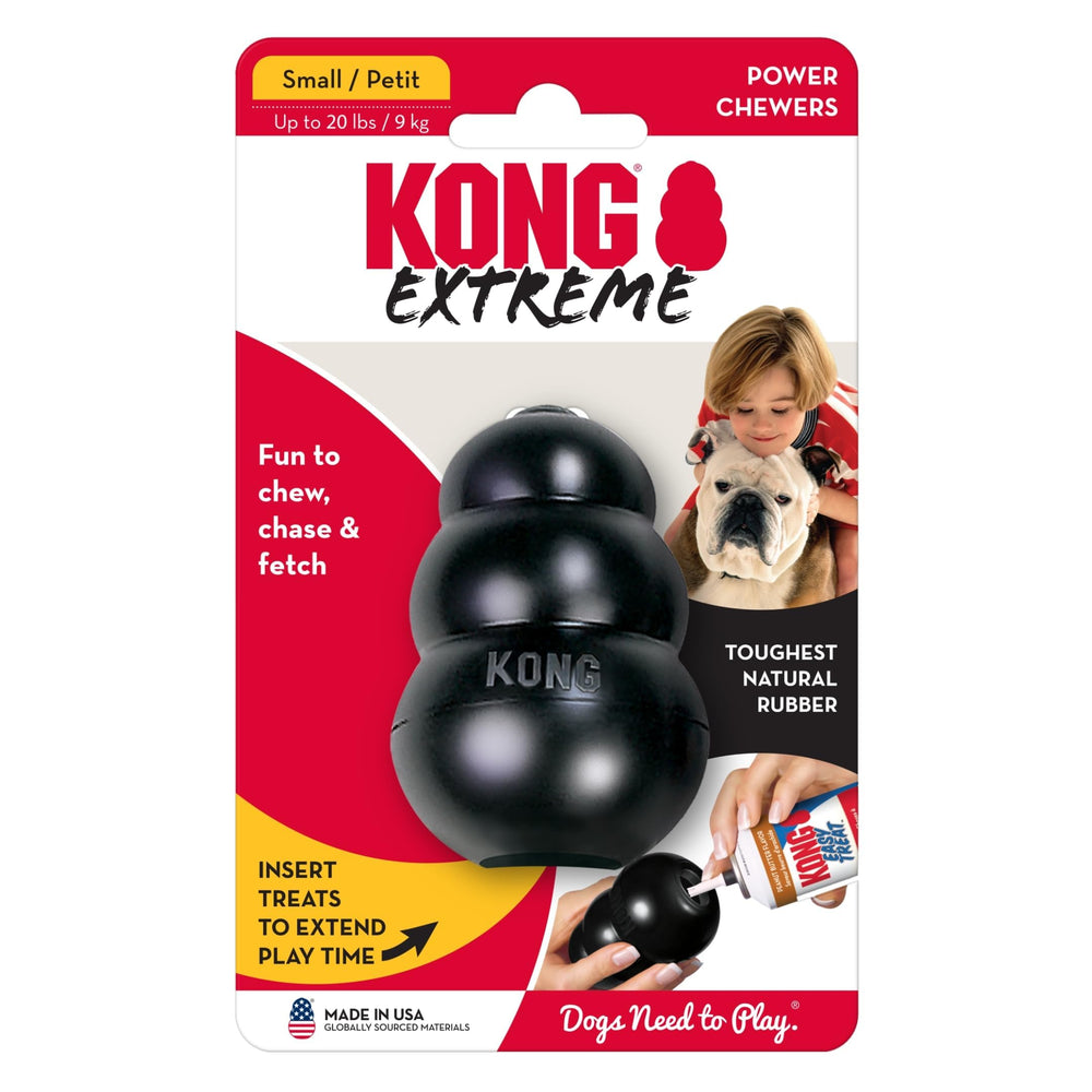 Two-pack of KONG Extreme toys ready for fetch and chew.