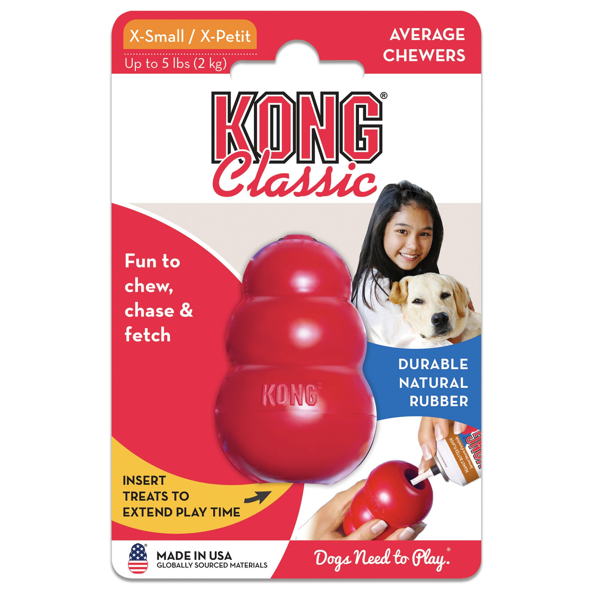 Great for fetch and independent play to encourage physical activity.