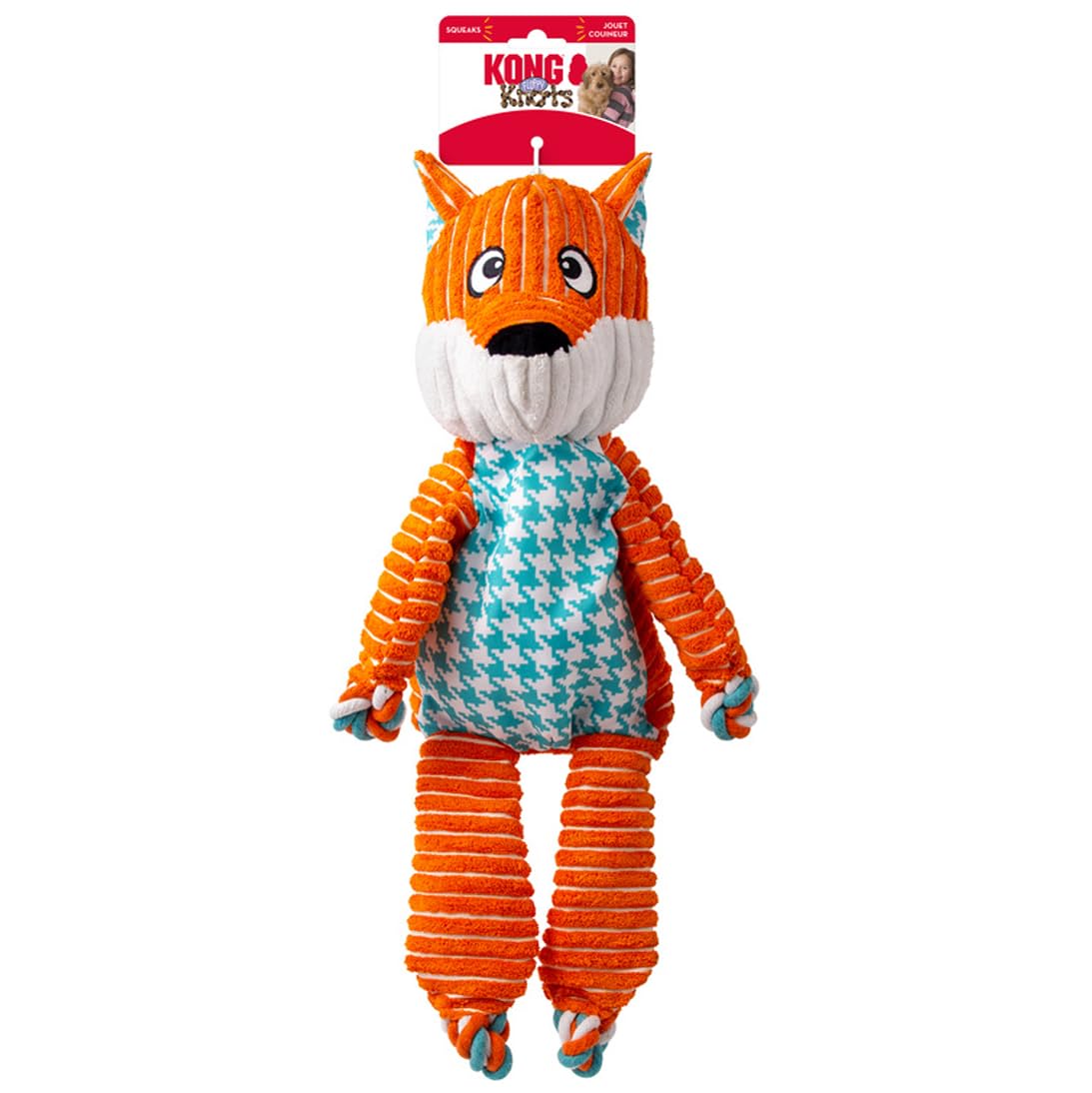 KONG Floppy Knots durable rope no-stuffing design for tough play