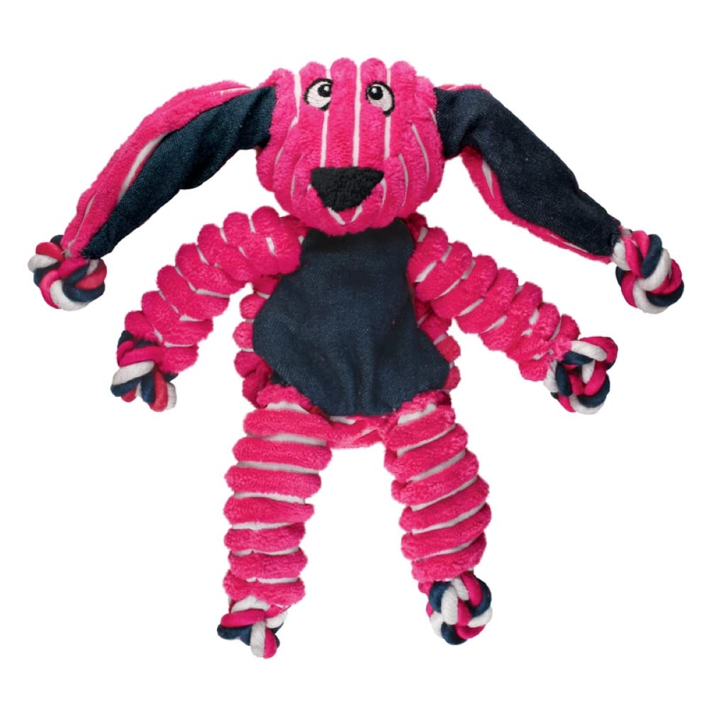 KONG Satisfaction Guarantee supported Floppy Knots toy for peace of mind