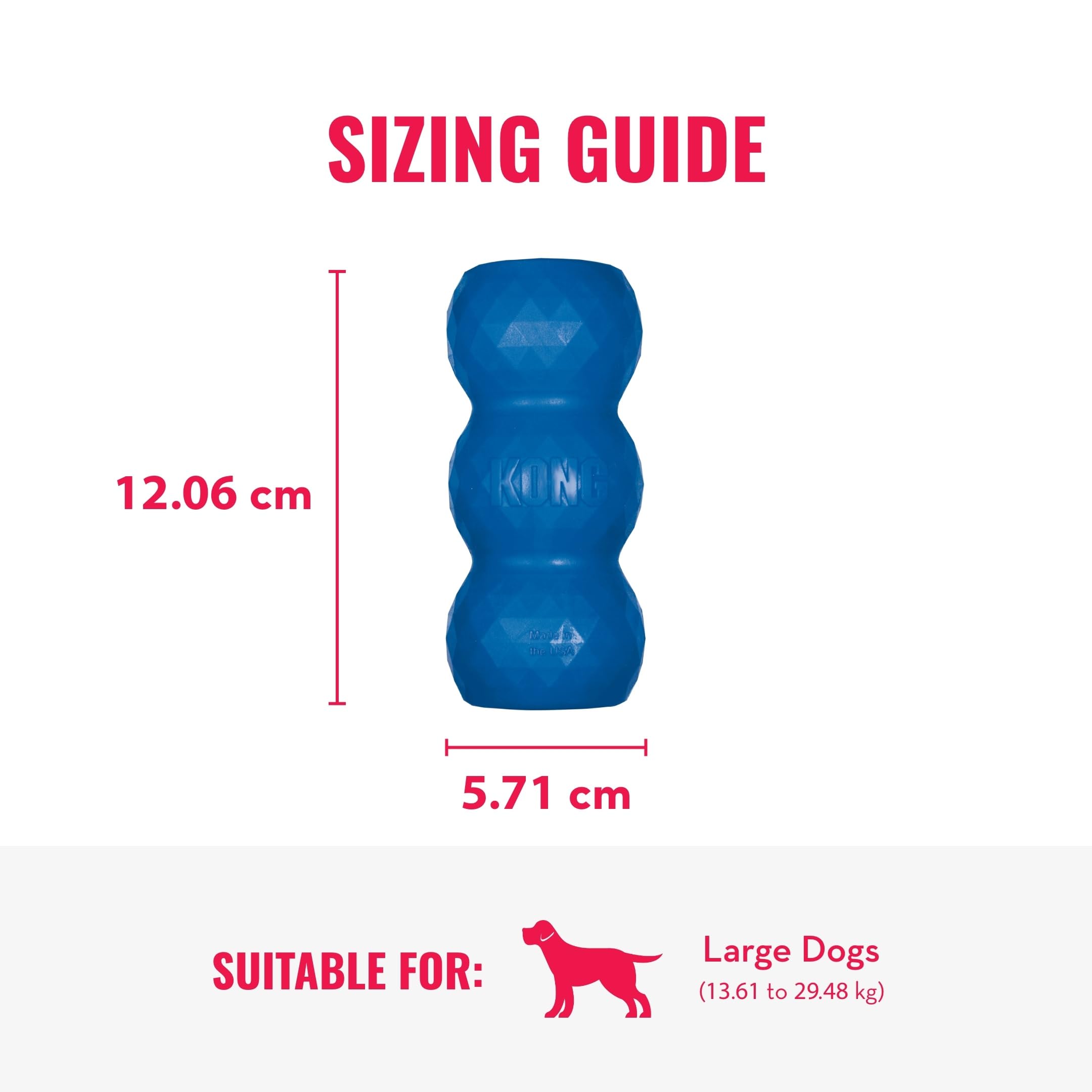 KONG Genius Mike durable-material-detail emphasizes safe, long-lasting dog toy construction.